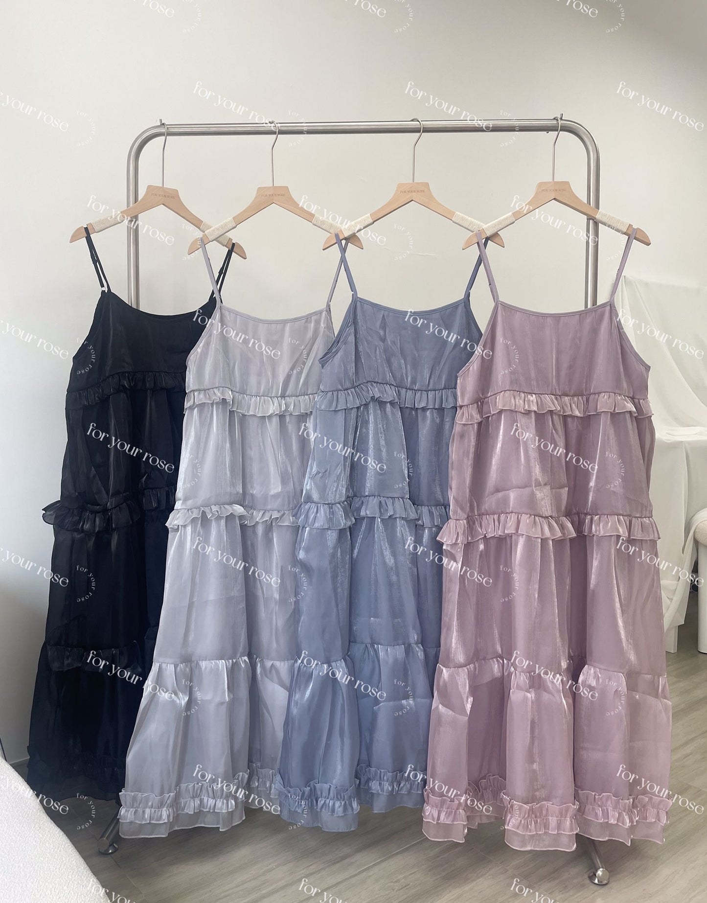 Bling bling珠光花邊ops 四色入