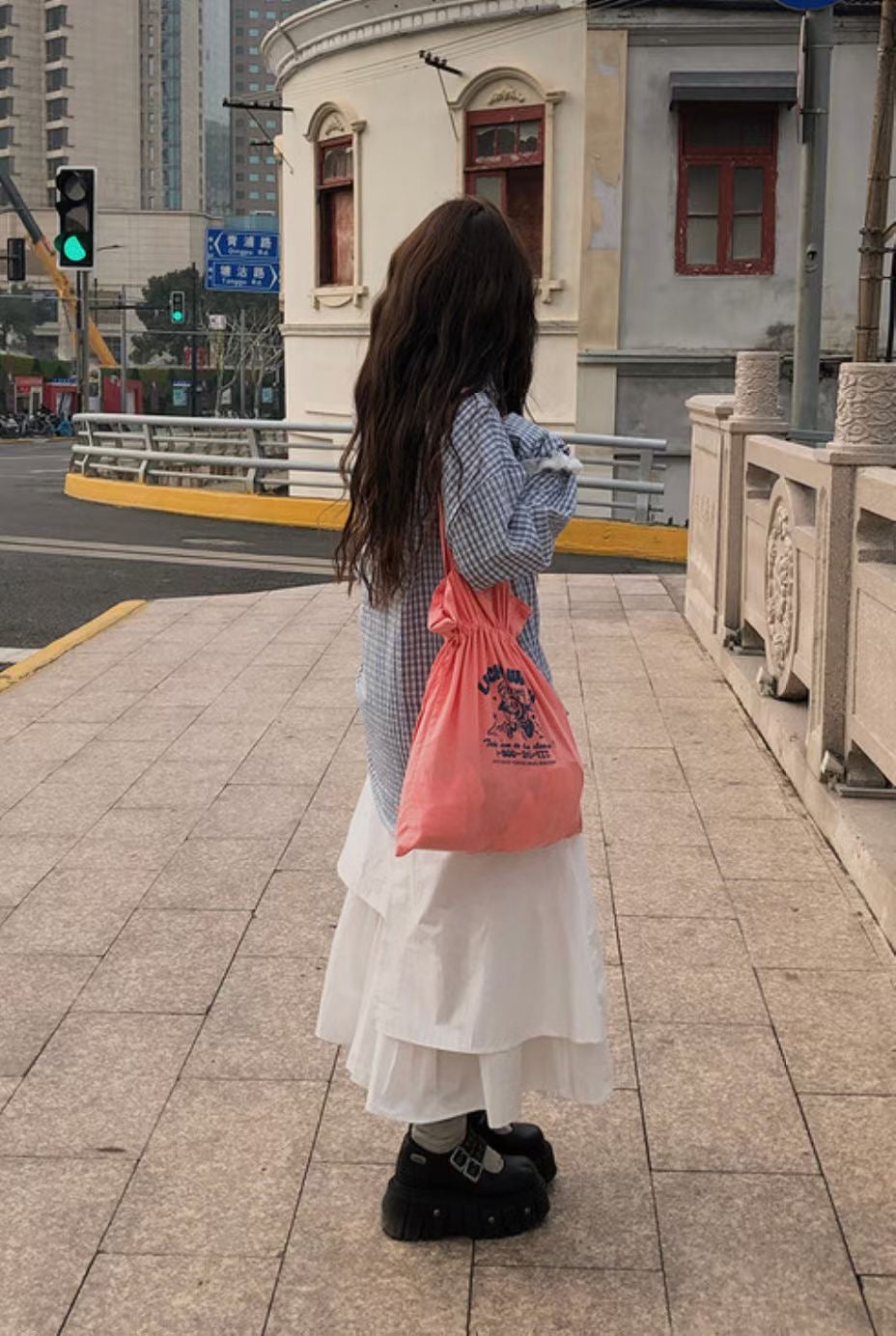 3Layer不規則半身裙 三色入