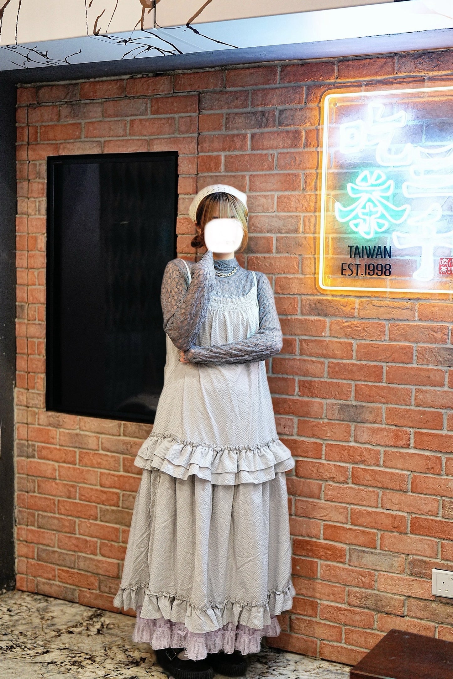 RUFFLE CAKE OPS 四色入