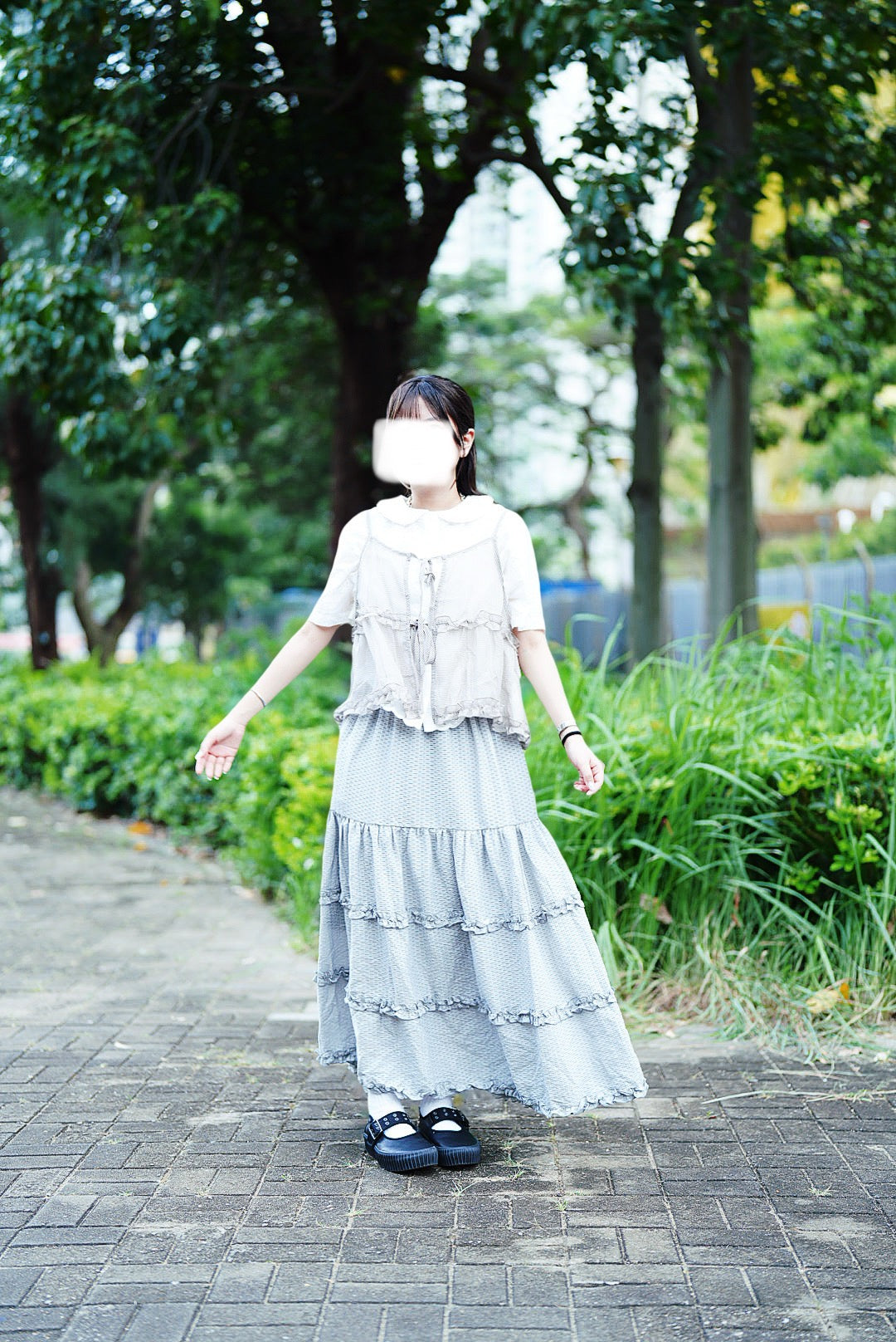 RUFFLE 粒粒半裙˚⭑.ᐟ