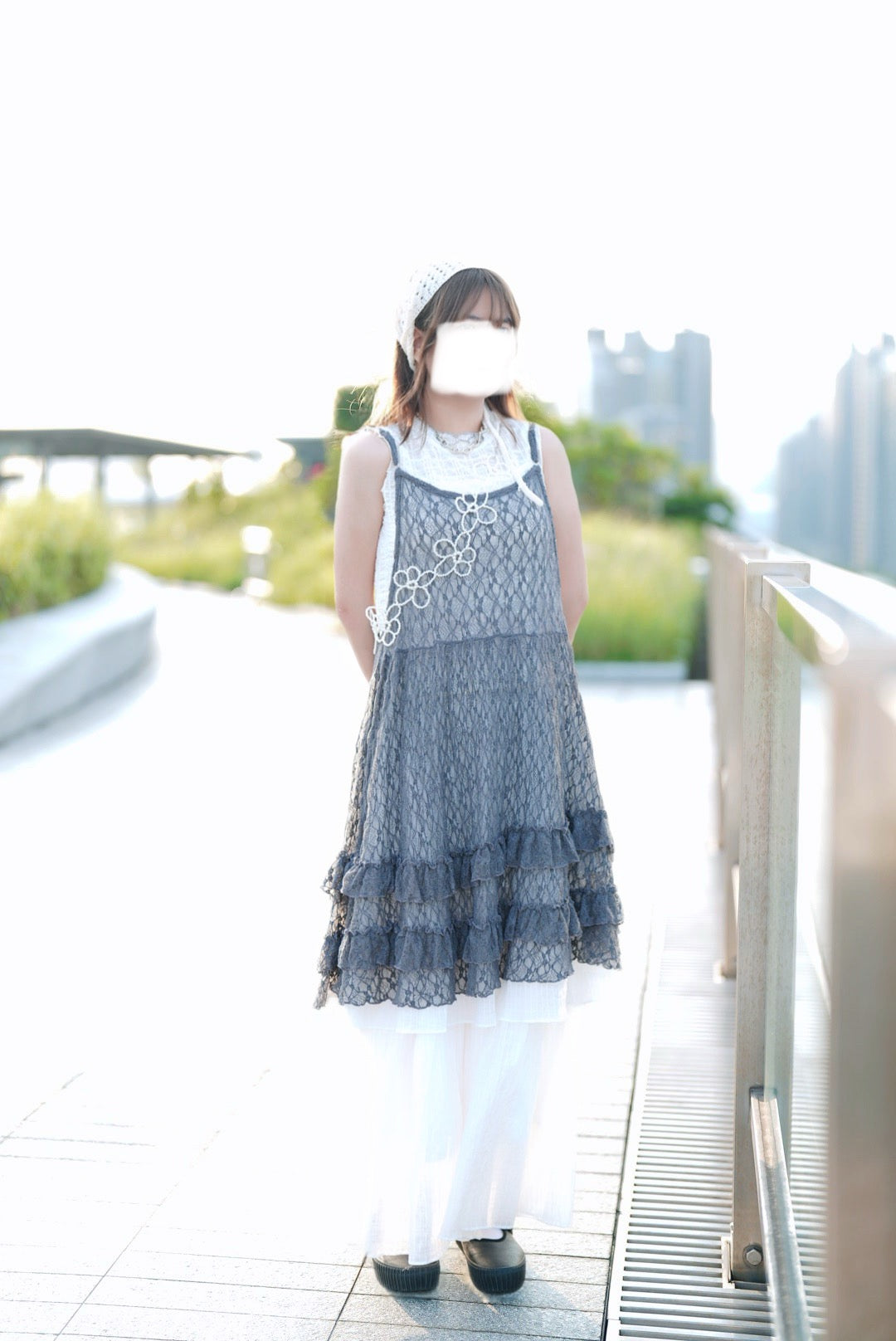 暗格層層蛋糕裙 三色入