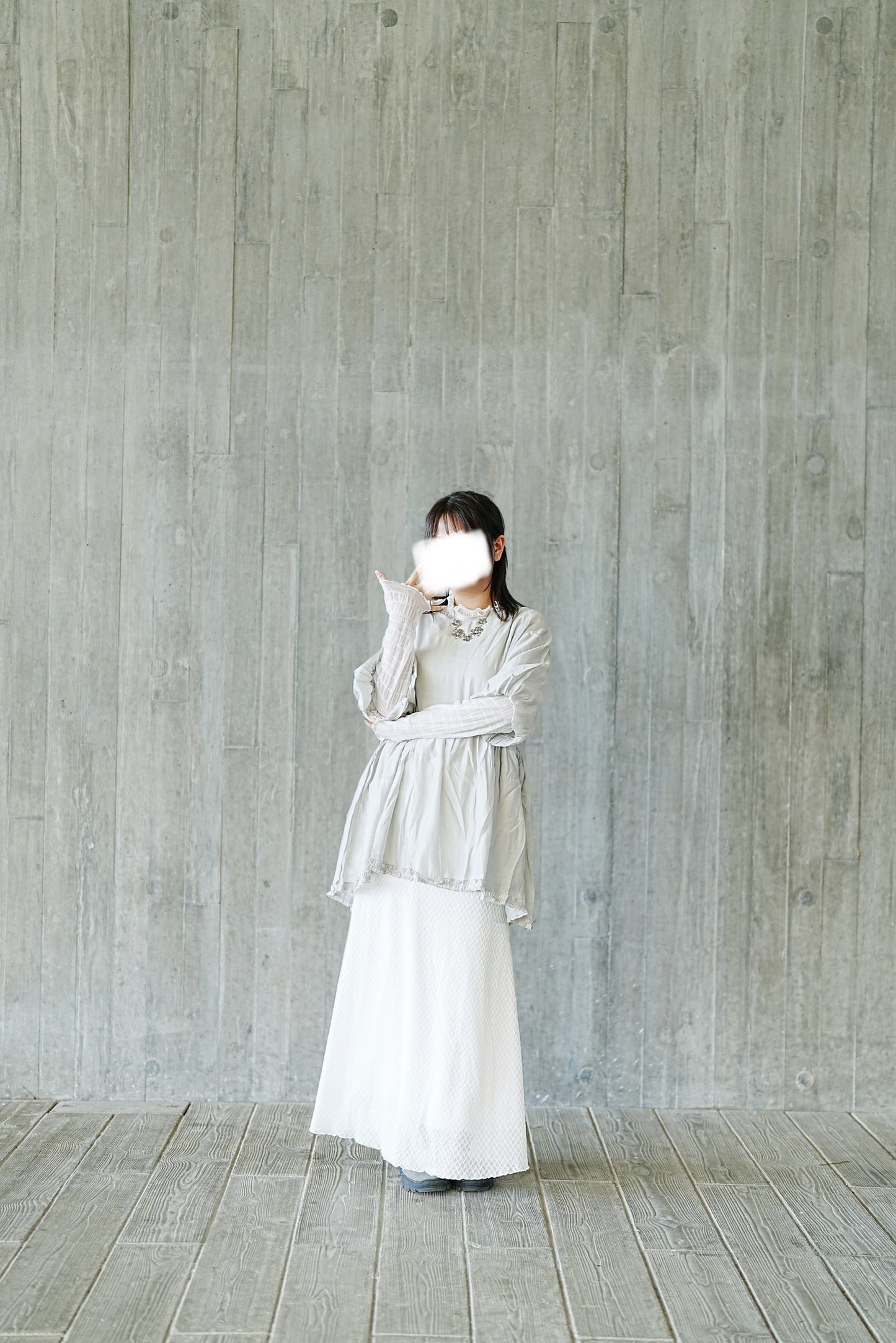泡泡ruffle top