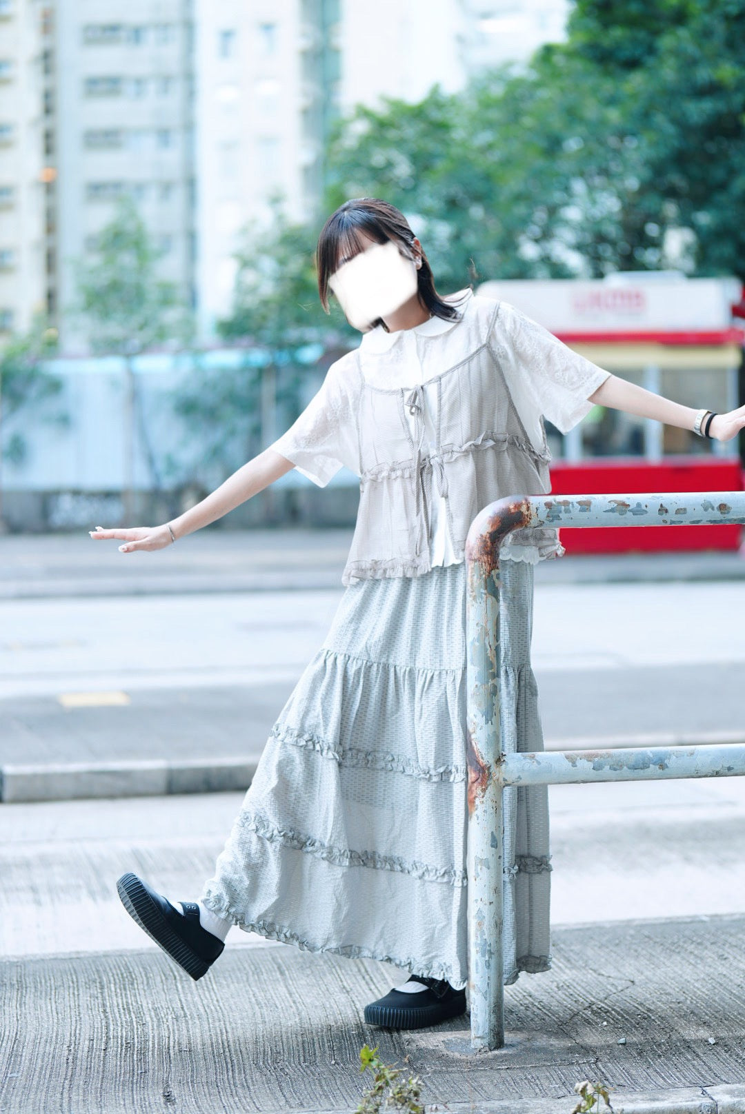 RUFFLE 粒粒半裙˚⭑.ᐟ