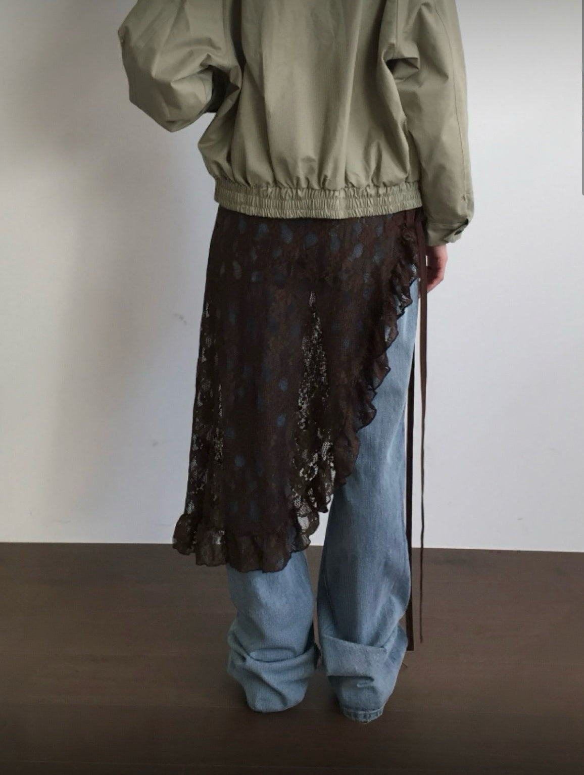 3月限定韓貨預訂95折☆ Layered Wrap Skirt 三色入