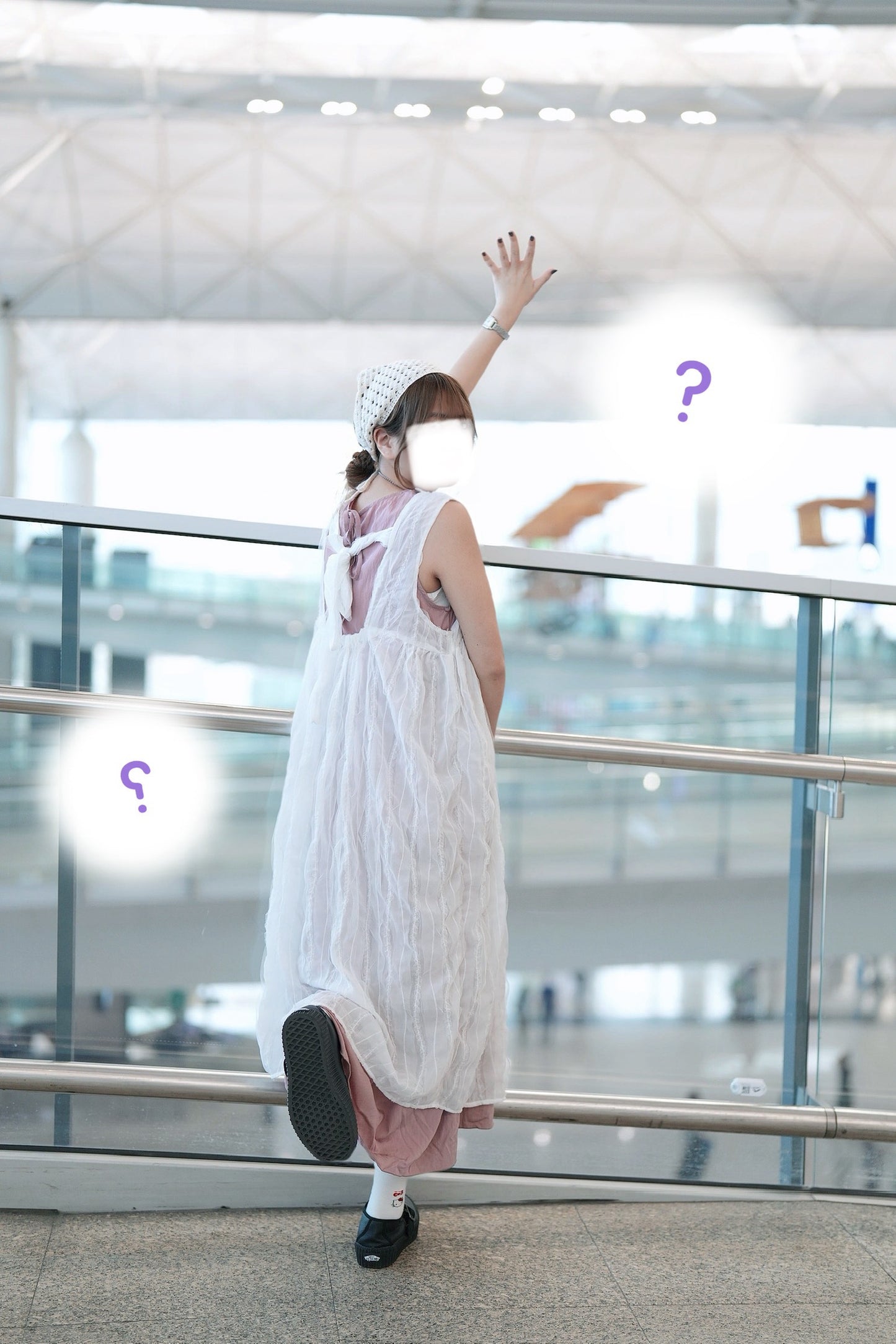 涼感背心ruffle蛋糕裙