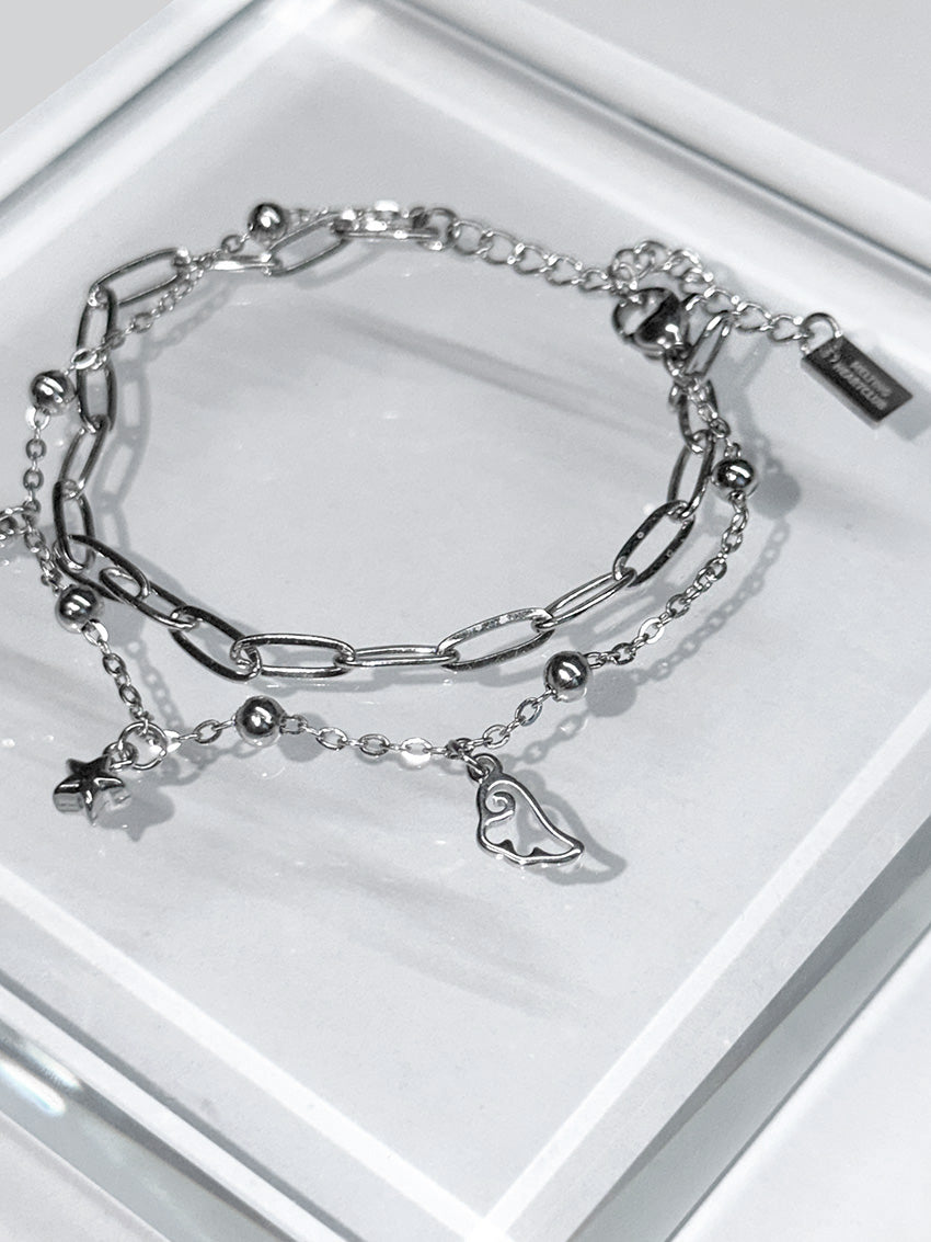 韓國MELTING HEART CLUB ANGEL WISH DROP BRACELET
