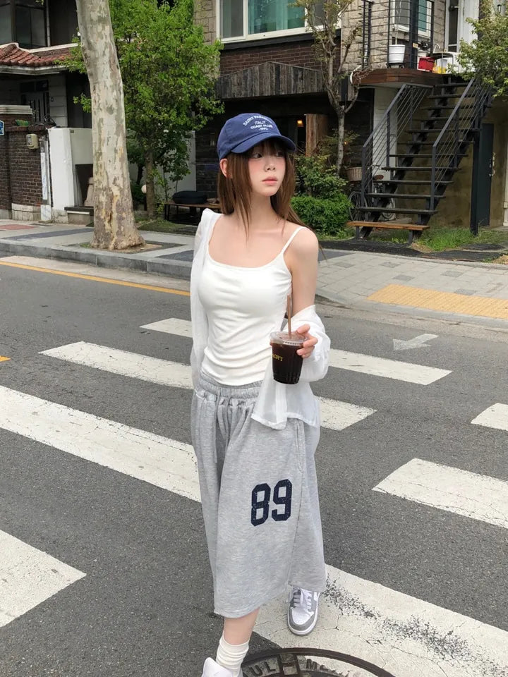 韓國品牌自家製七分衛褲 三色入
