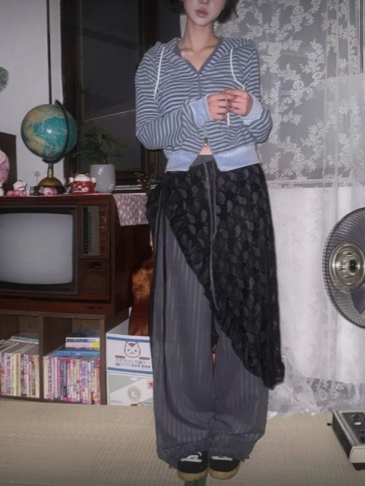 3月限定韓貨預訂95折☆ Layered Wrap Skirt 三色入