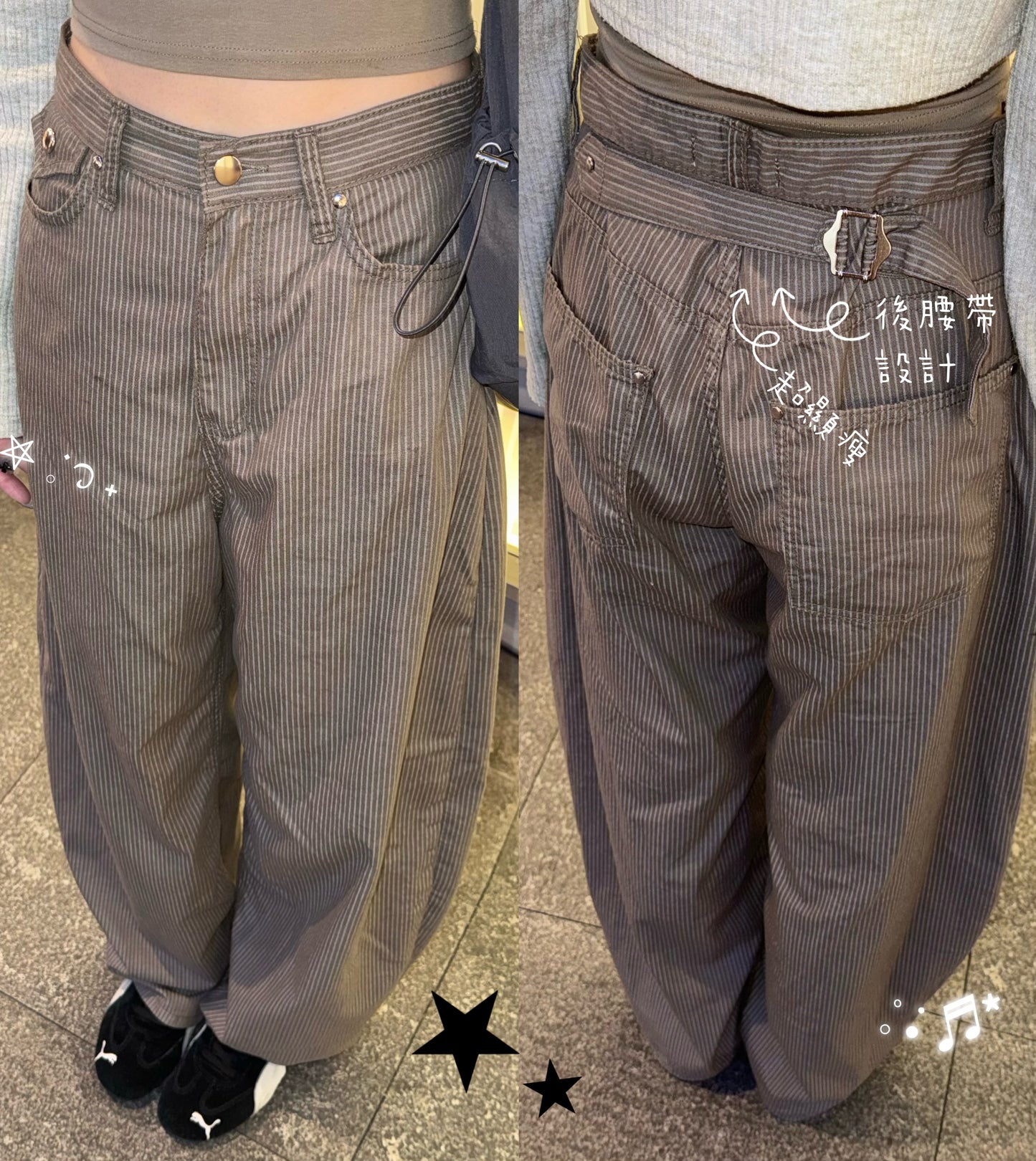 彎刀褲系列☆2026 直紋彎刀褲 四色入