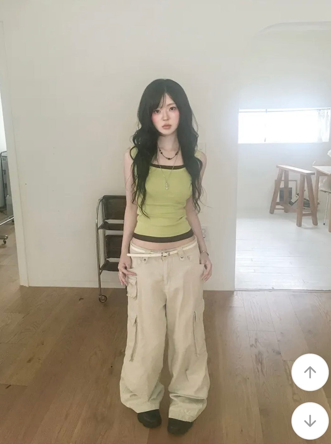 可疊穿闊帶修身背心 九色入