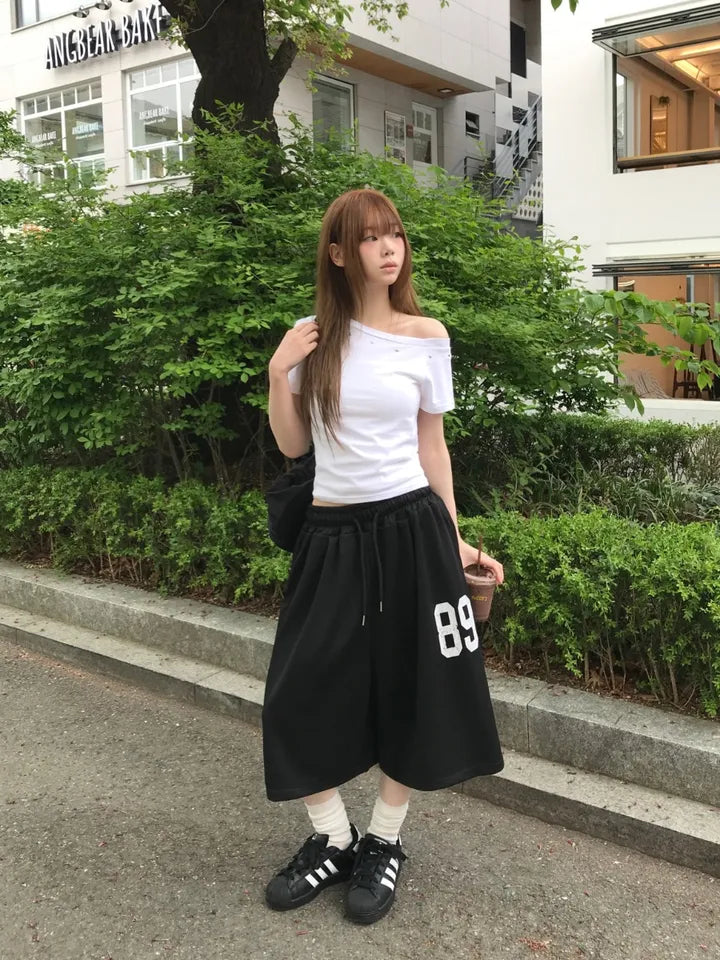 7月韓貨預訂95折಄韓國品牌自家製七分衛褲 三色入