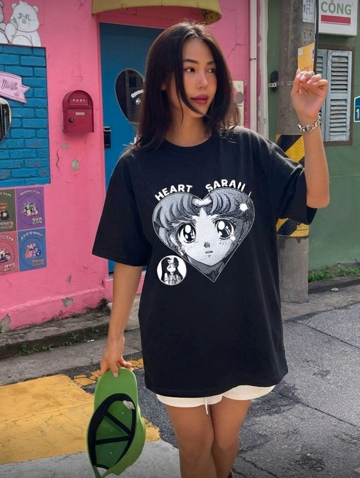 Sailor Moon系列Oversize Tee #2 兩色入