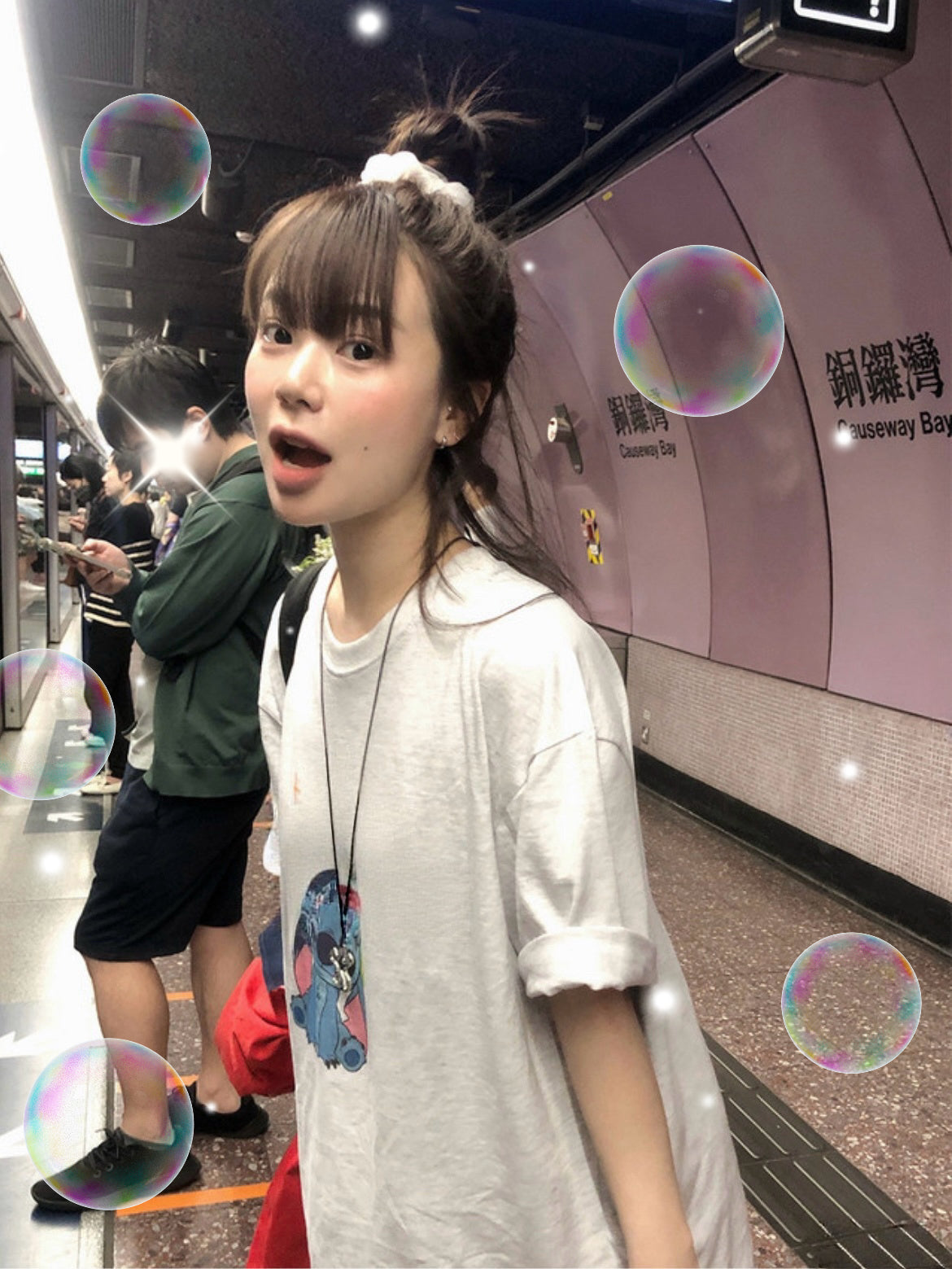 超可愛! STITCH Boxy Tee 四色入