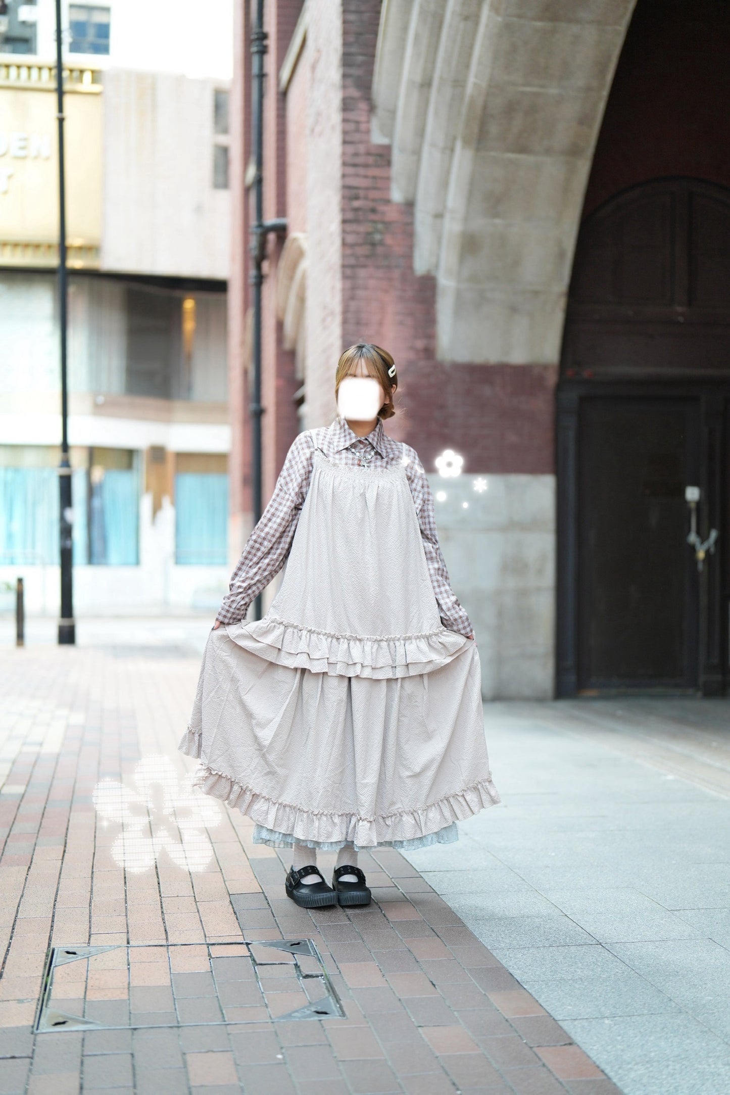 RUFFLE CAKE OPS 四色入