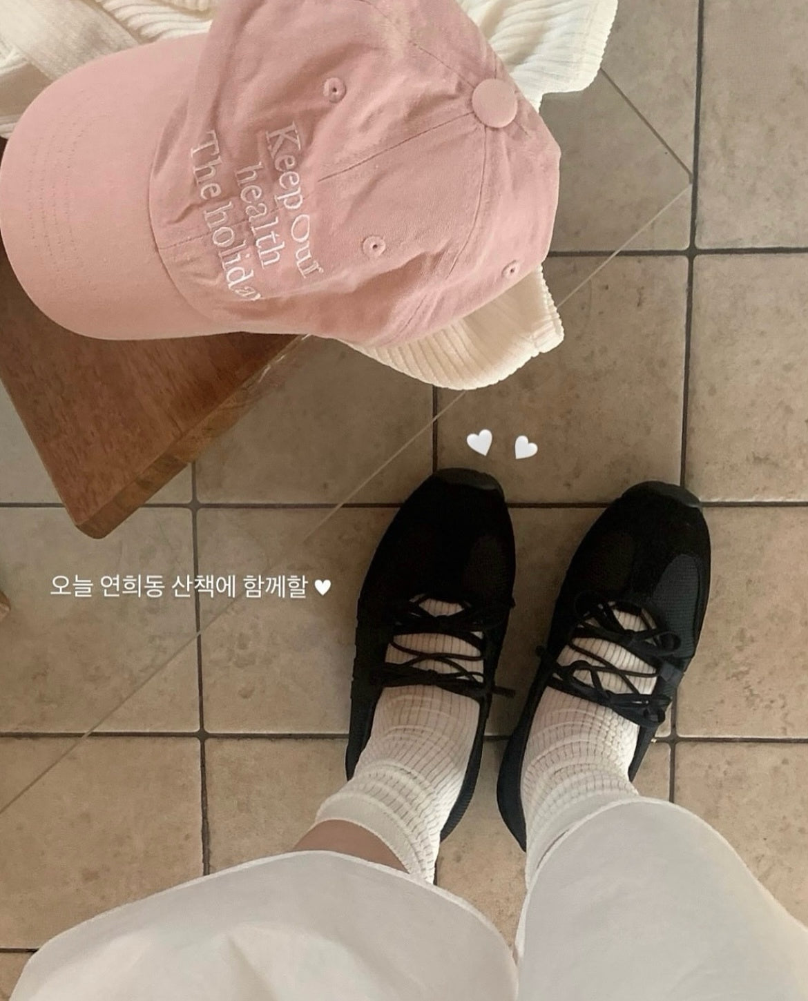 韓網大hit款式🔥！Ribbon mood ballet sneakers