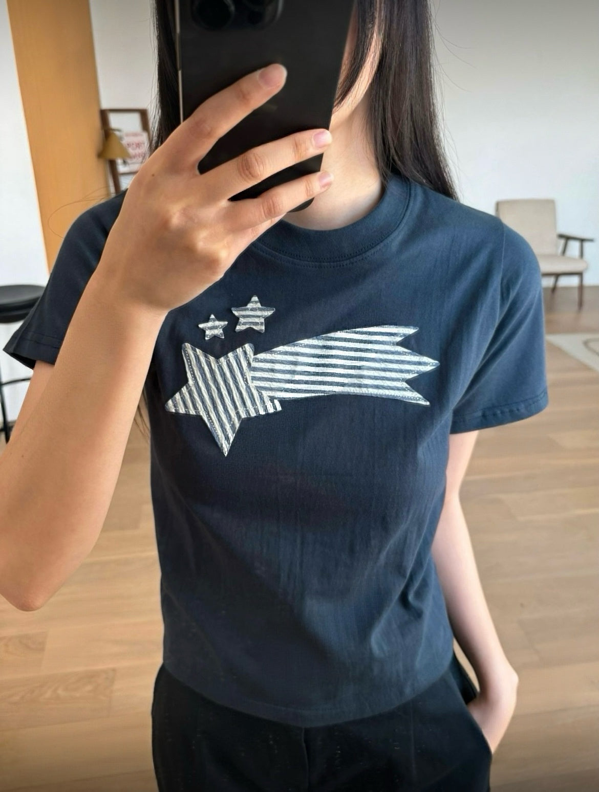 韓制星星Top 兩色入