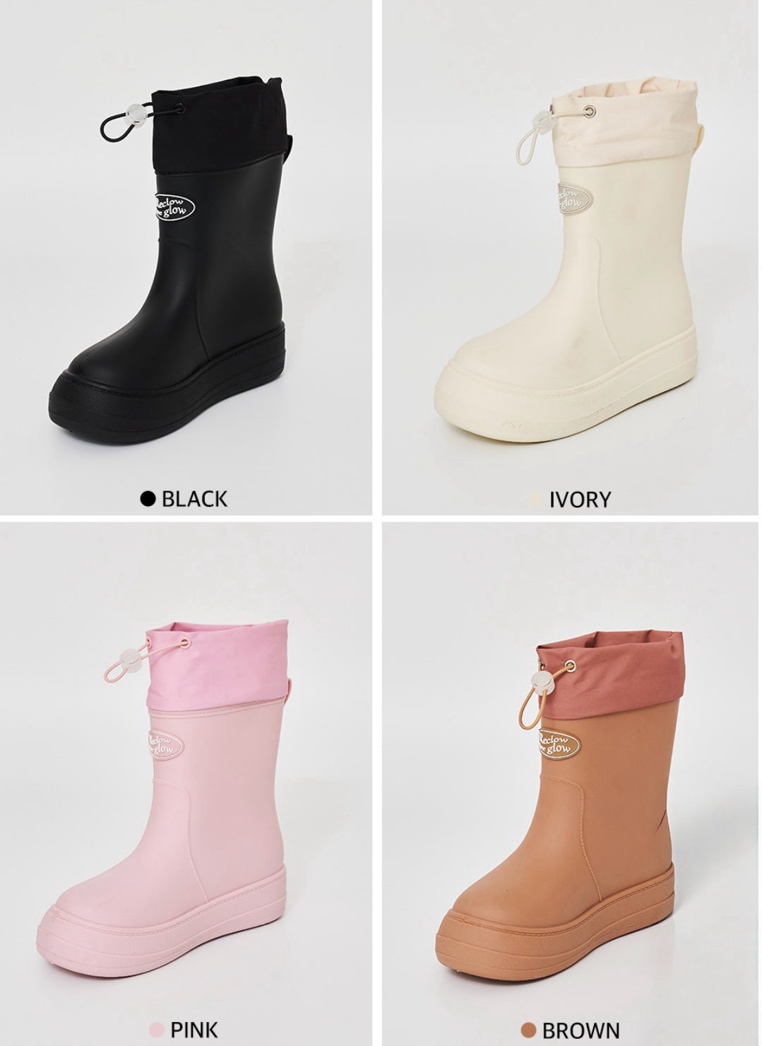 RECLOW RE-RAIN SHIRRING BOOTS