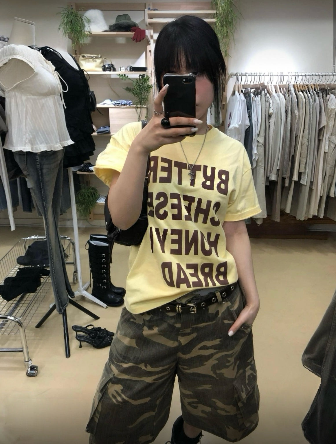 【1+1】簡約字母Tee 五色入