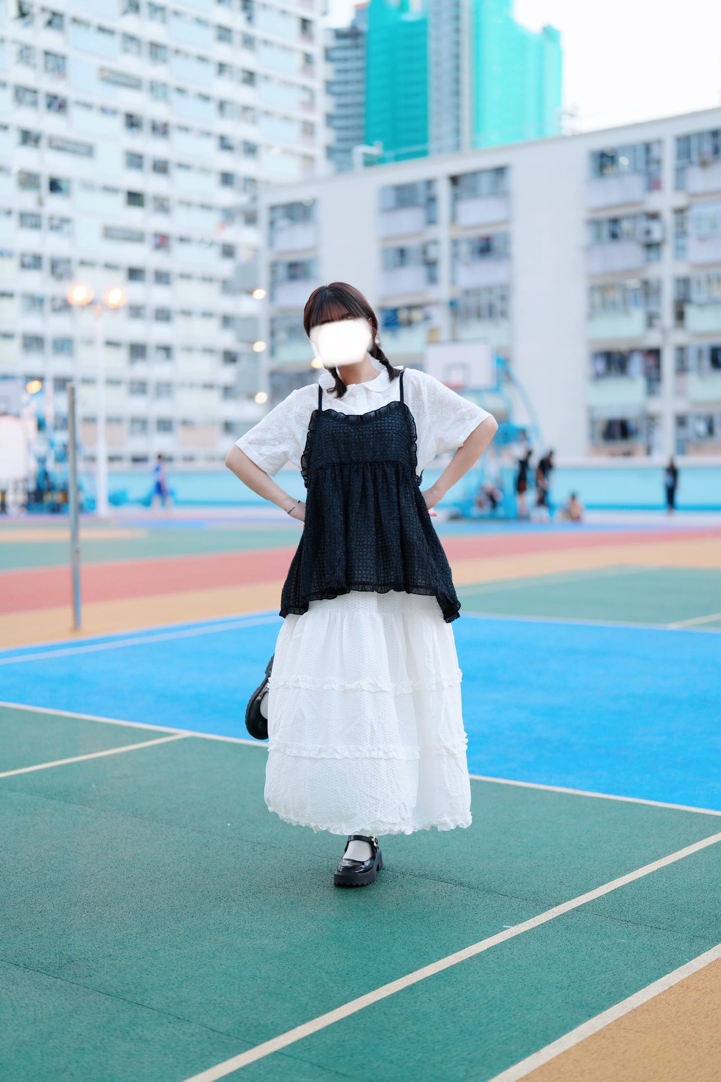 細閃RUFFLE外撘