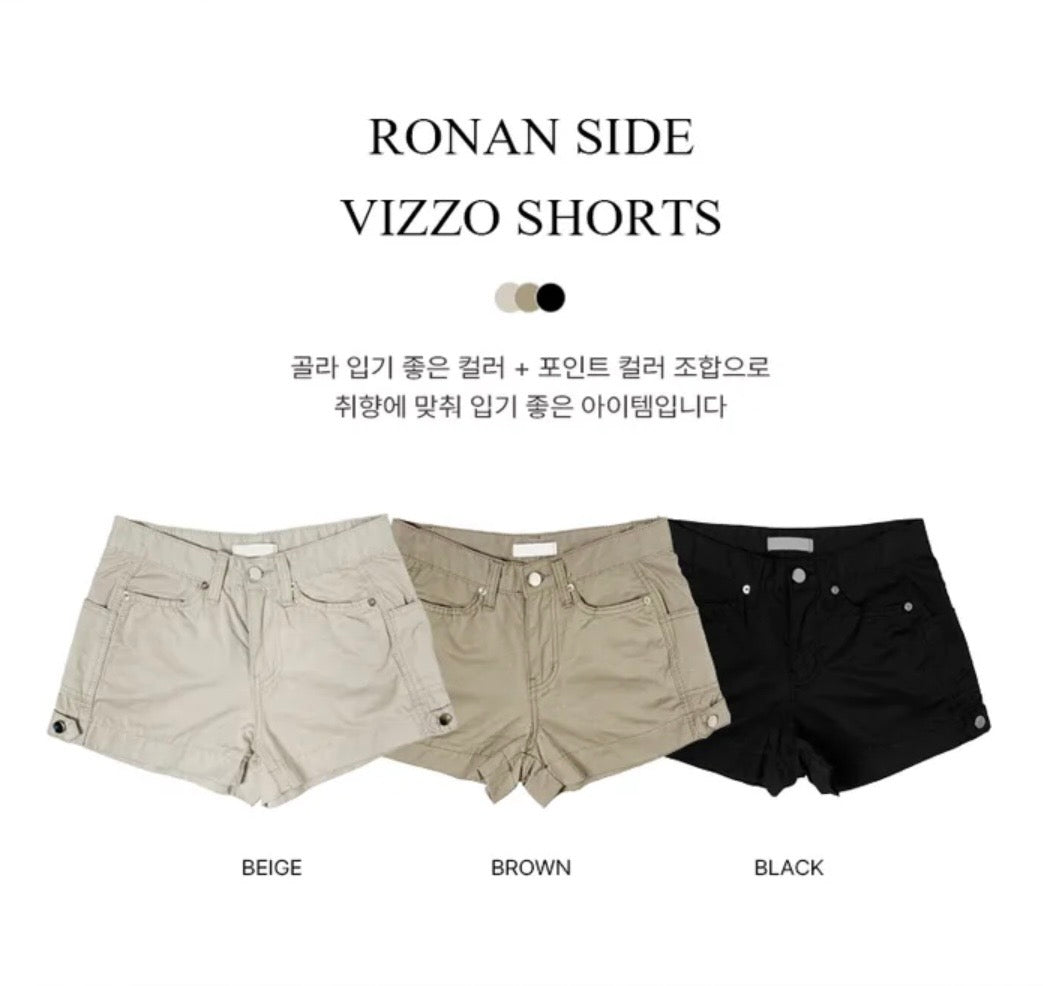 Ronan Side Vizzo短褲 三色入
