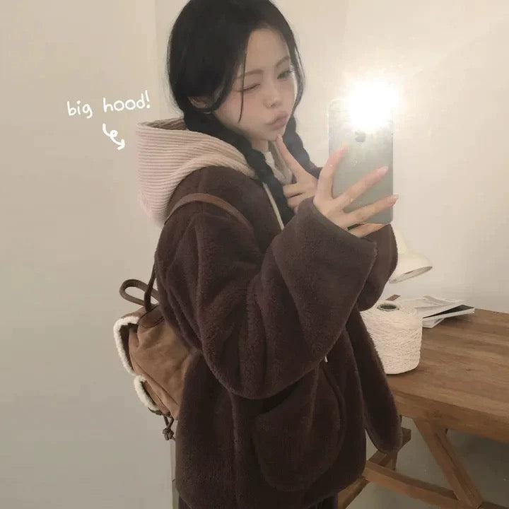 Wool Jacket (Removable Hood)