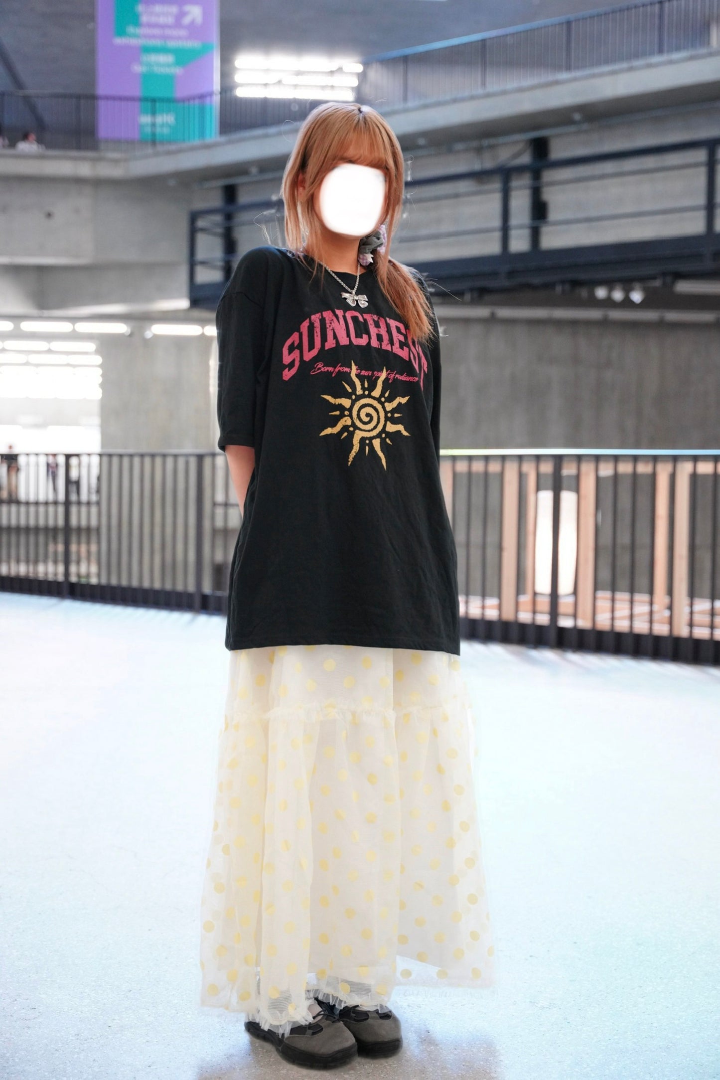 Ruffle波點蛋糕裙 五色入￼￼
