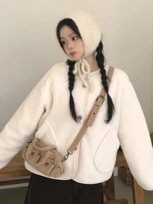 Wool Jacket (Removable Hood)