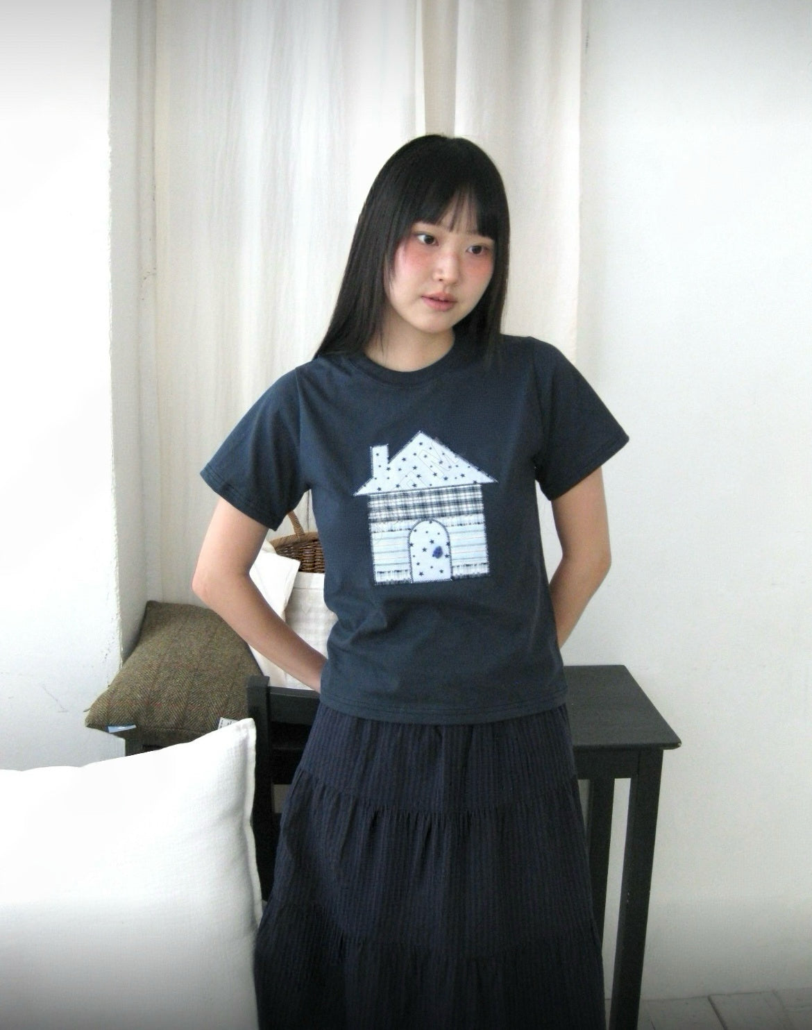 韓制小屋星星Top 兩色入