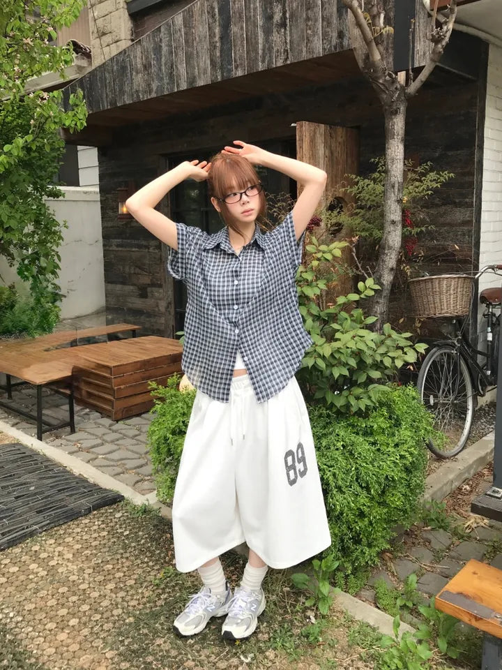 7月韓貨預訂95折಄韓國品牌自家製七分衛褲 三色入