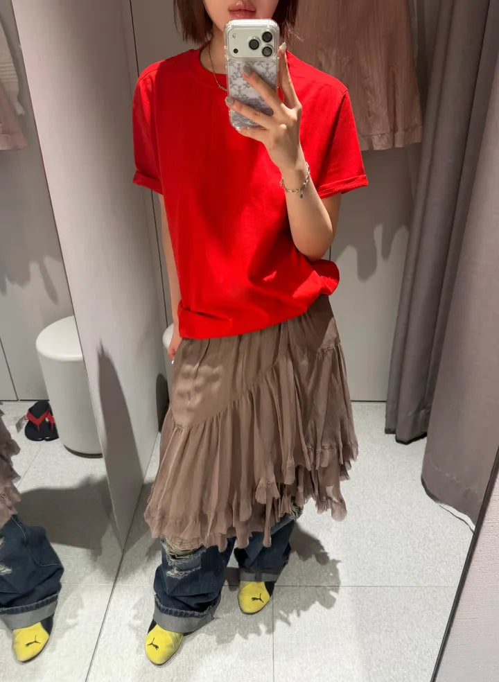 12隻顏色短袖Basic Tee