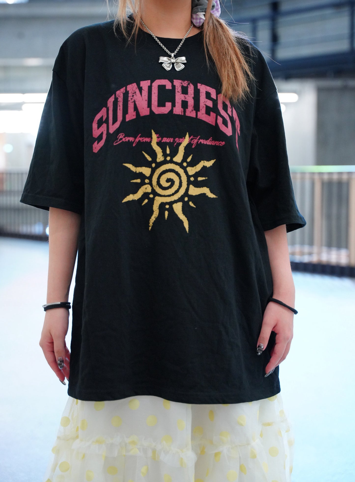 太陽Oversize Tee 三色入