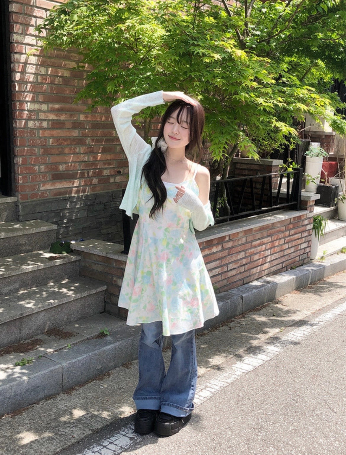 森林感綠色水彩OPS