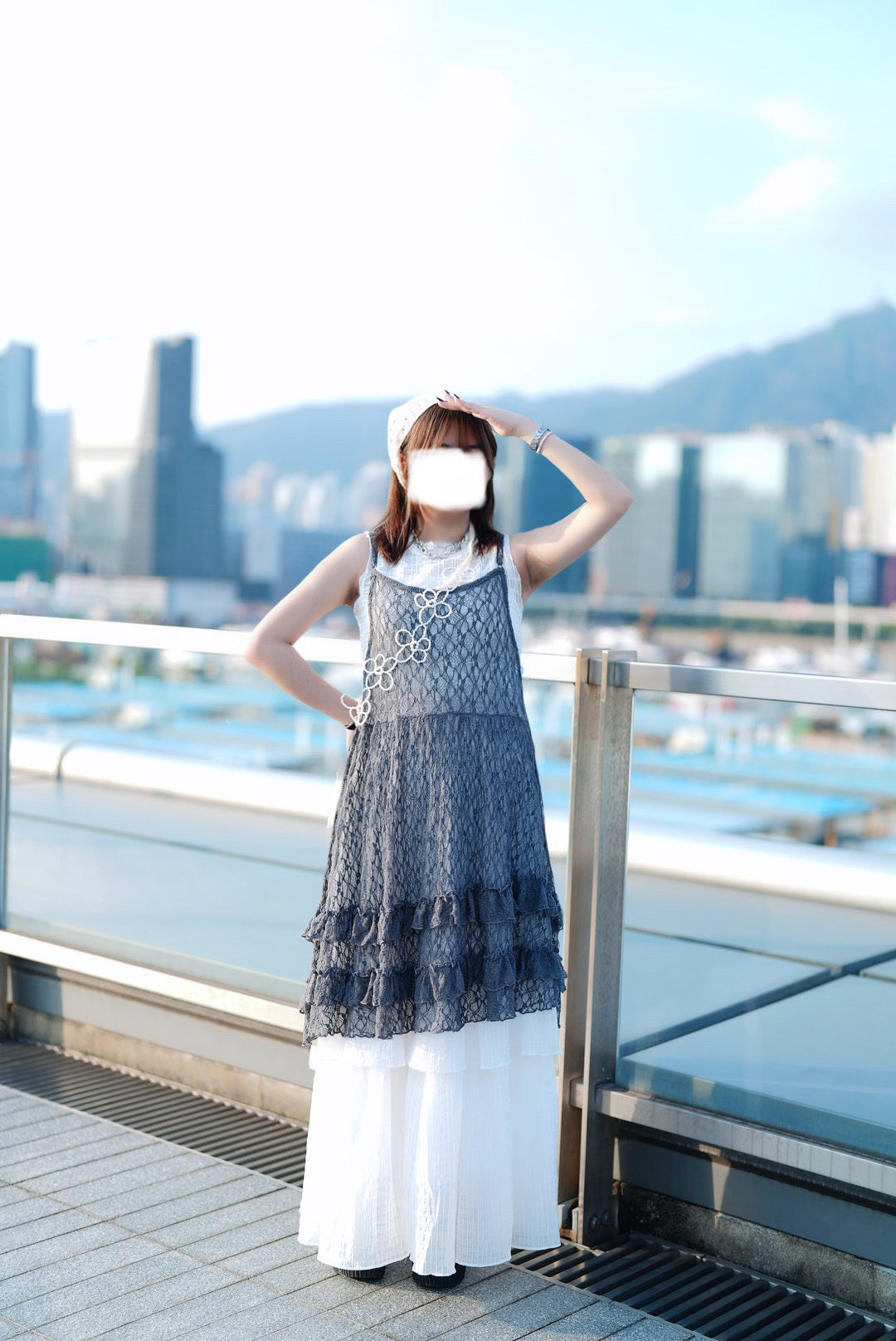 暗格層層蛋糕裙 三色入