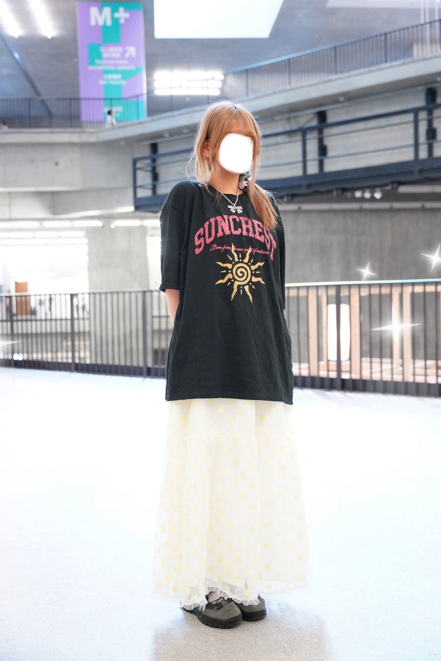 太陽Oversize Tee 三色入