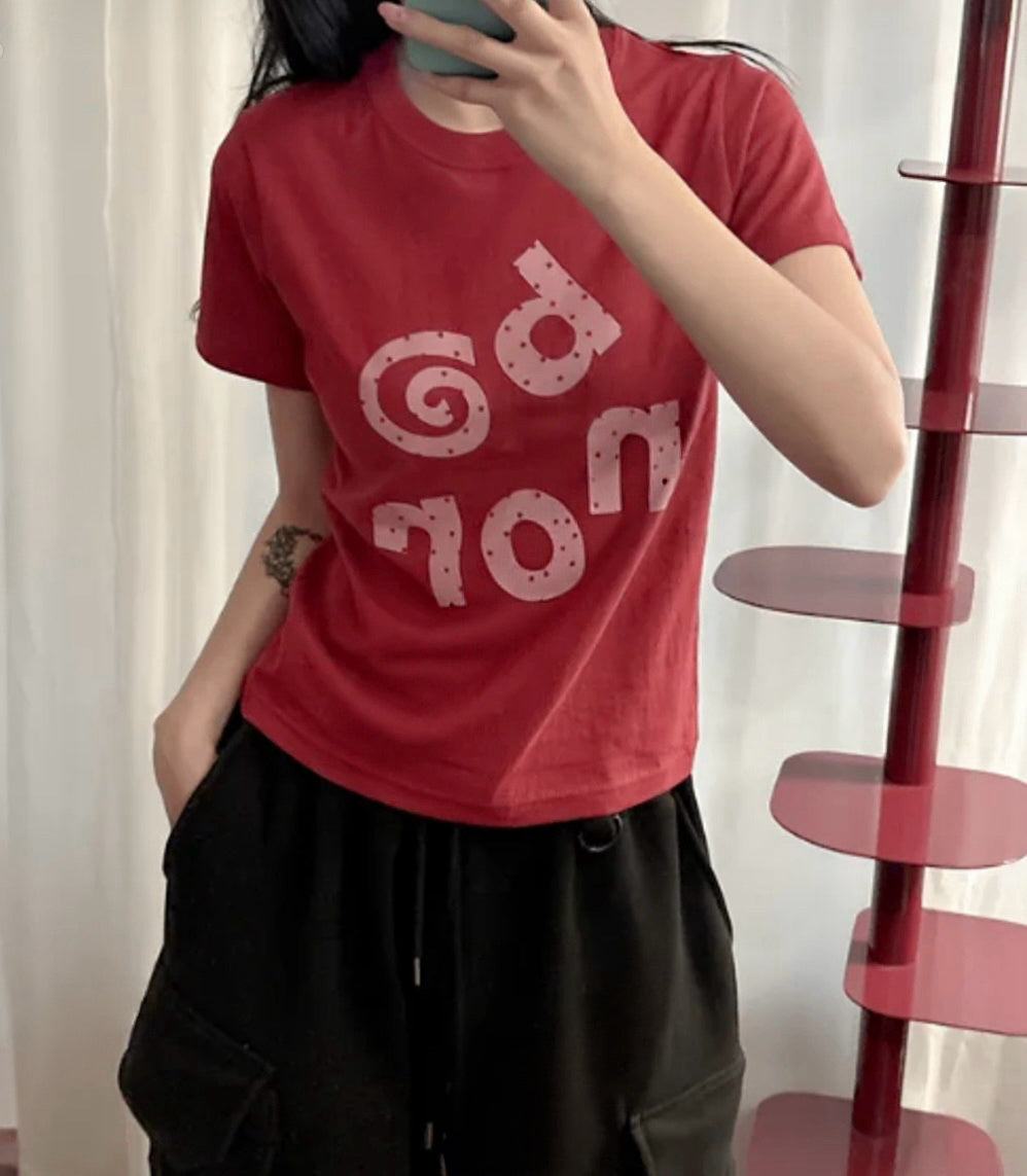 韓制波點字母Top 三色入