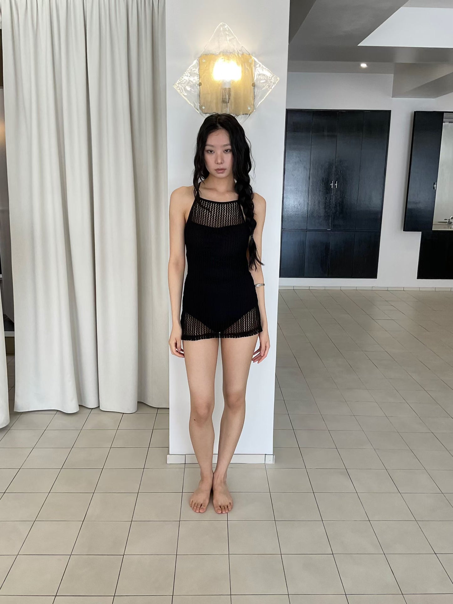 直紋OPS泳衣 三色入