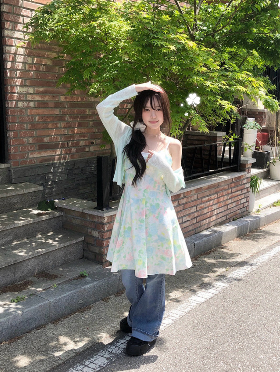 森林感綠色水彩OPS