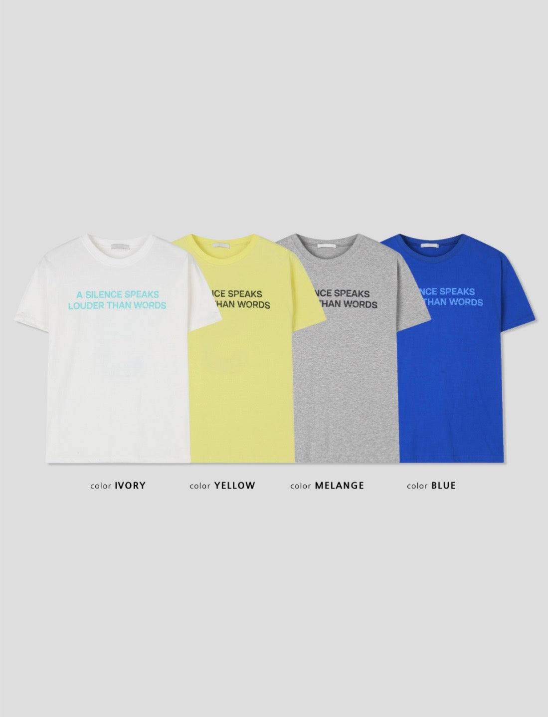 【1+1】Cool Cool字母Tee 四色入