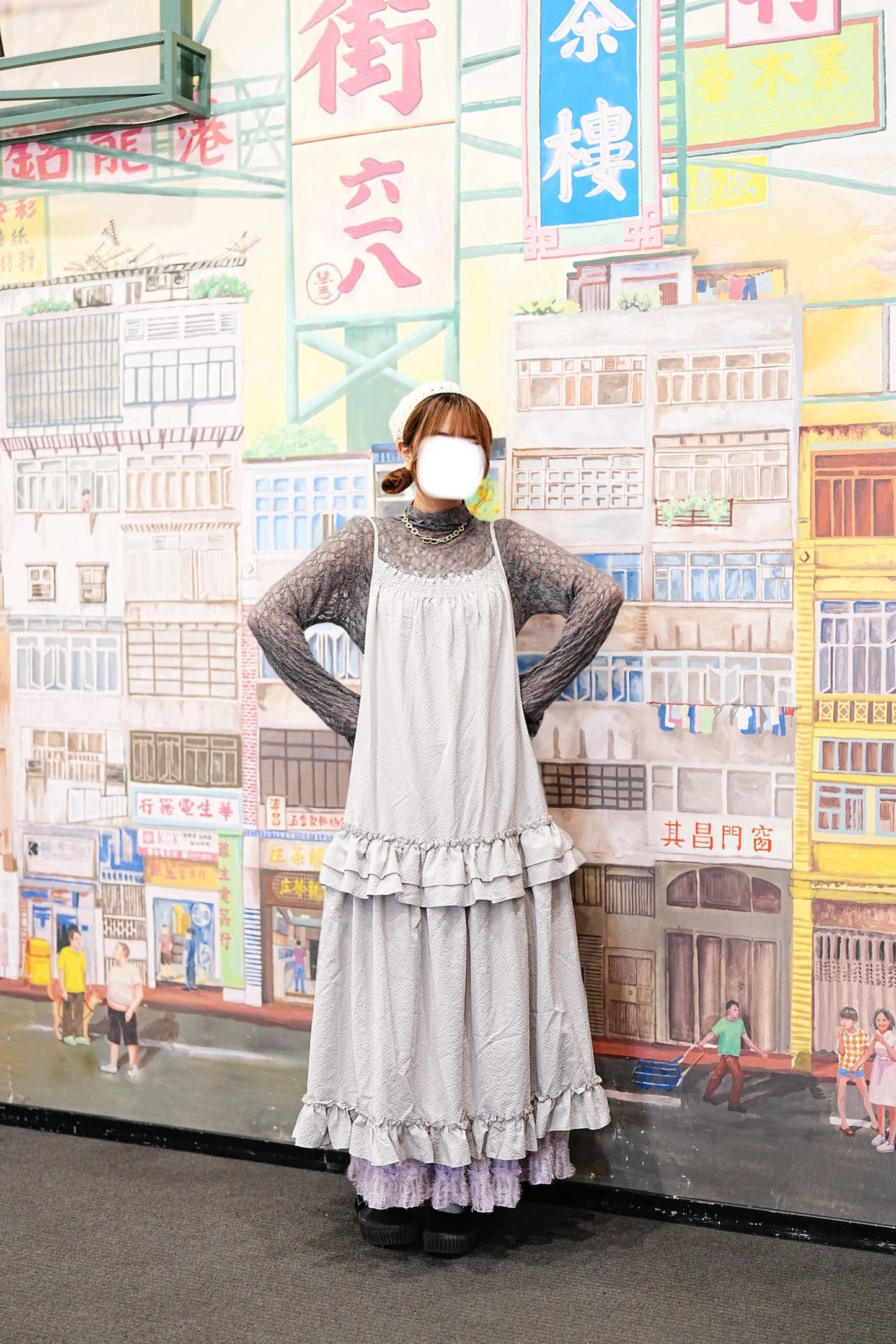 RUFFLE CAKE OPS 四色入