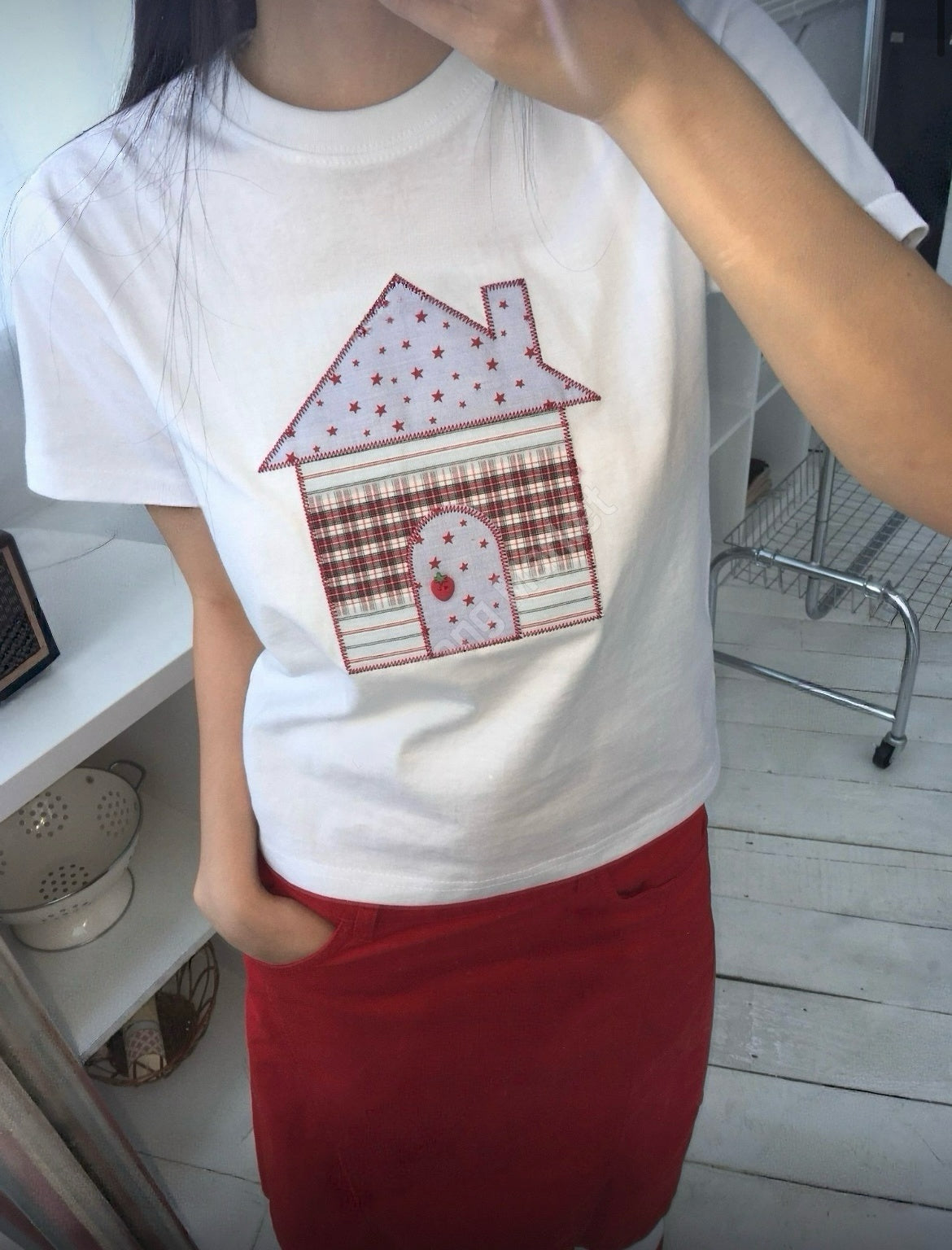 韓制小屋星星Top 兩色入