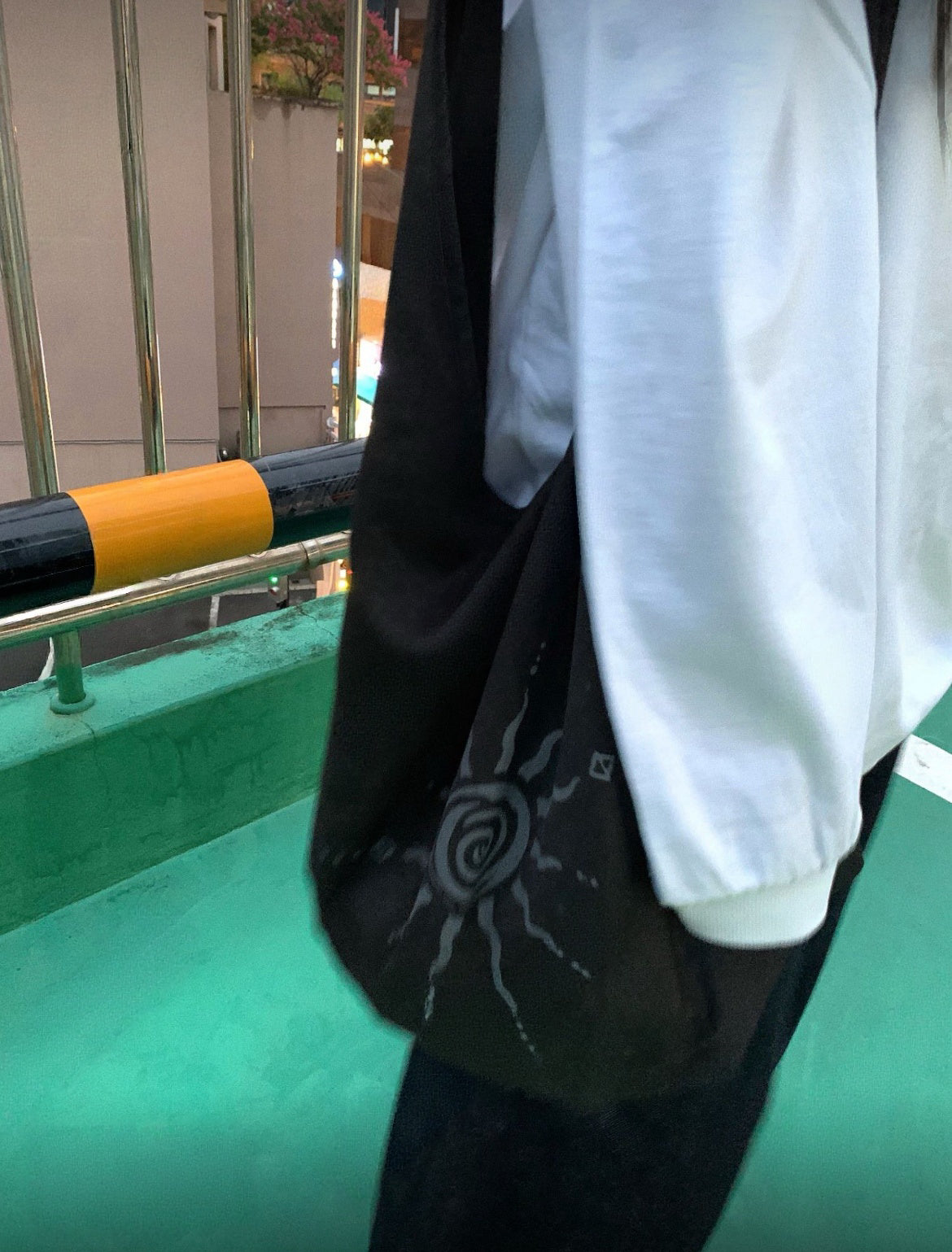 太陽印花掛頸包 兩色入