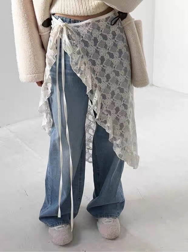 3月限定韓貨預訂95折☆ Layered Wrap Skirt 三色入