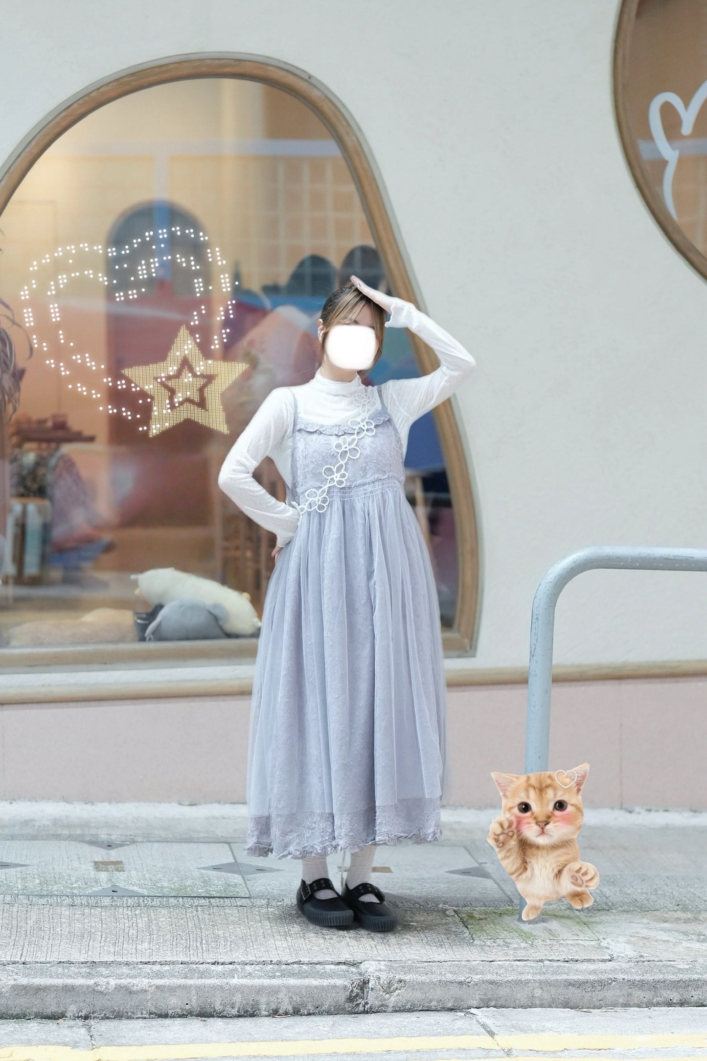 超舒服!雪花透膚TOP 四色入