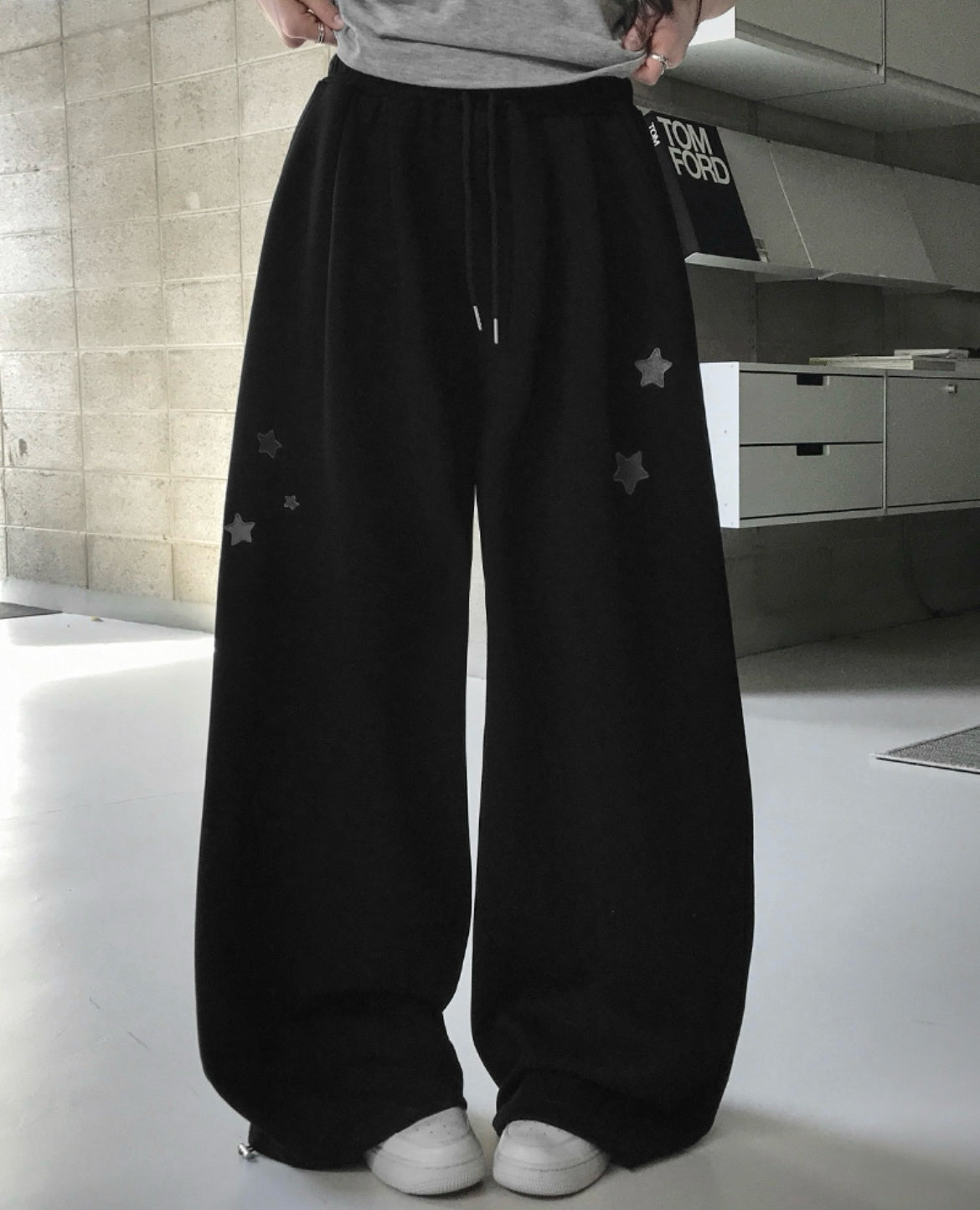 韓國品牌自家製星星棉褲 五色入
