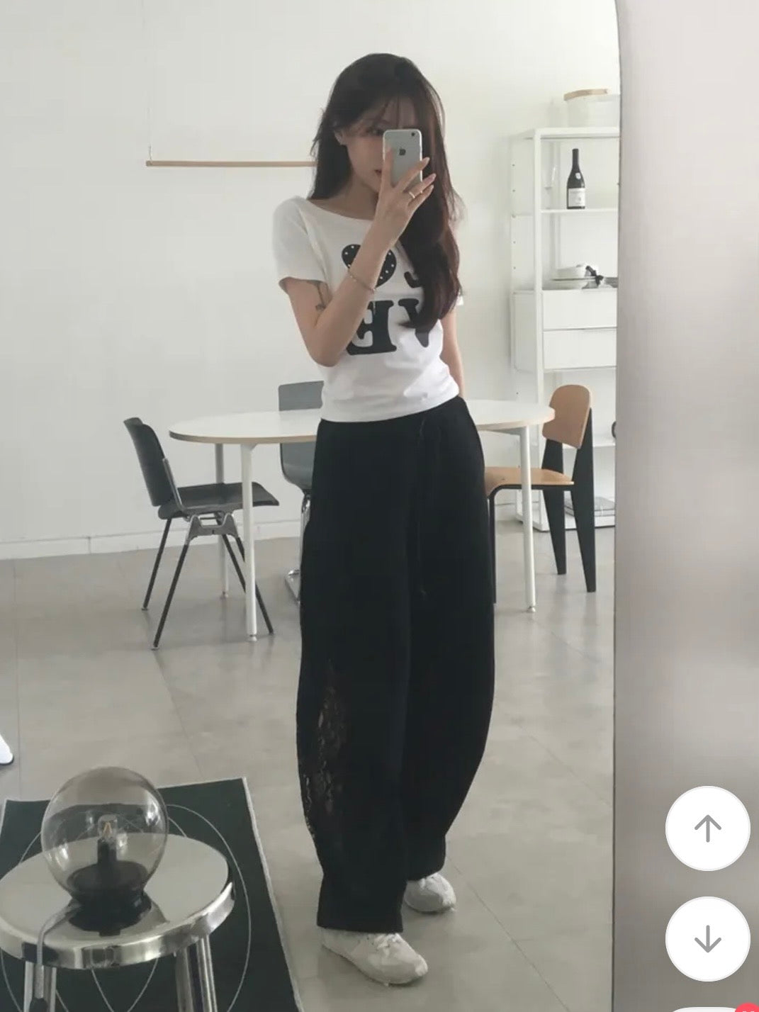 LOVE愛心斜肩短T 三色入