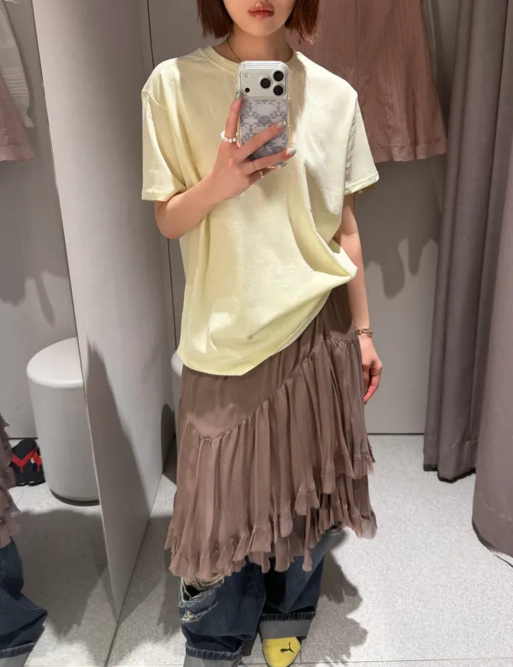 12隻顏色短袖Basic Tee