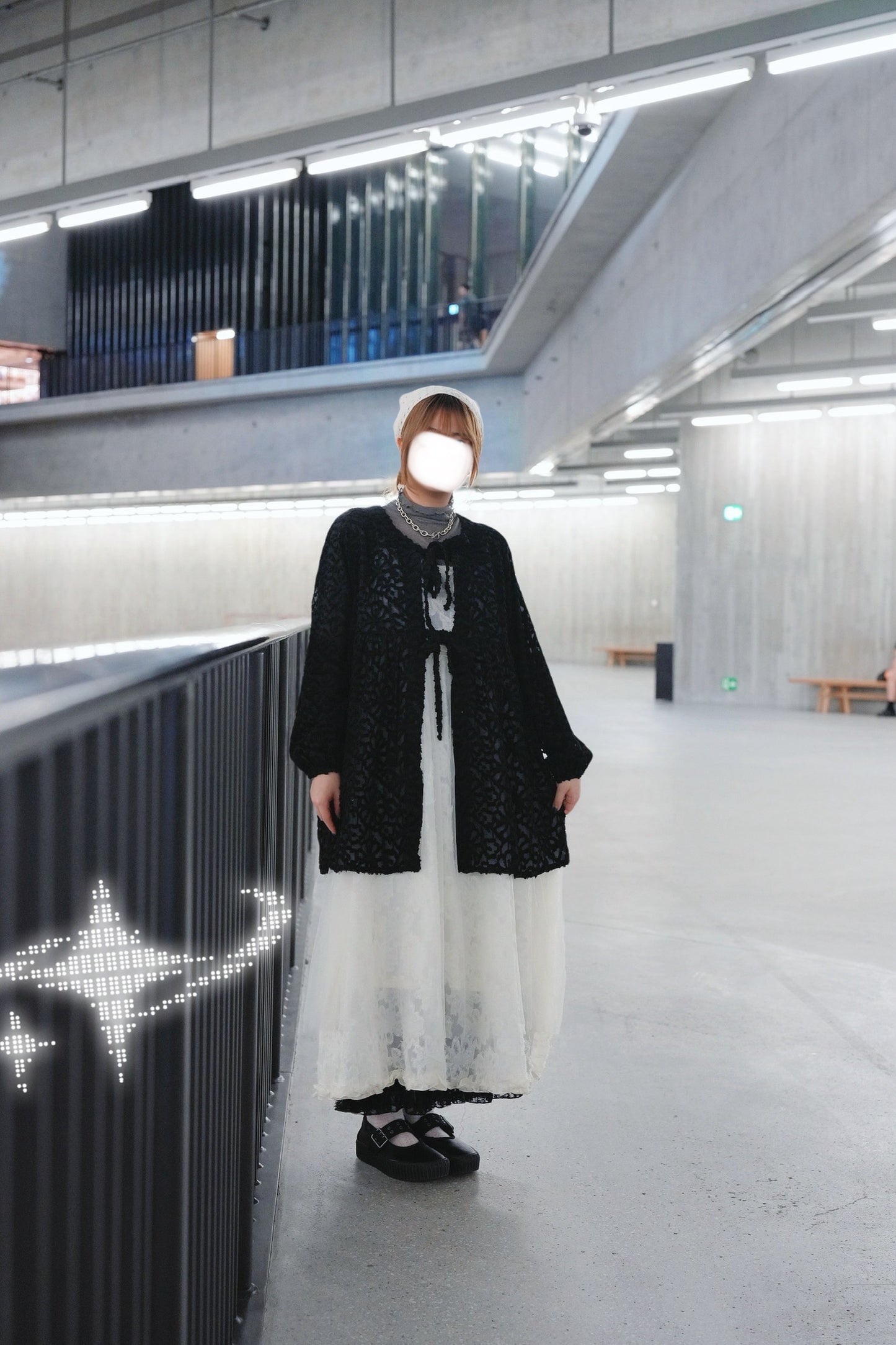 [$179優惠🔥]花花毛毛綁帶外套 三色入