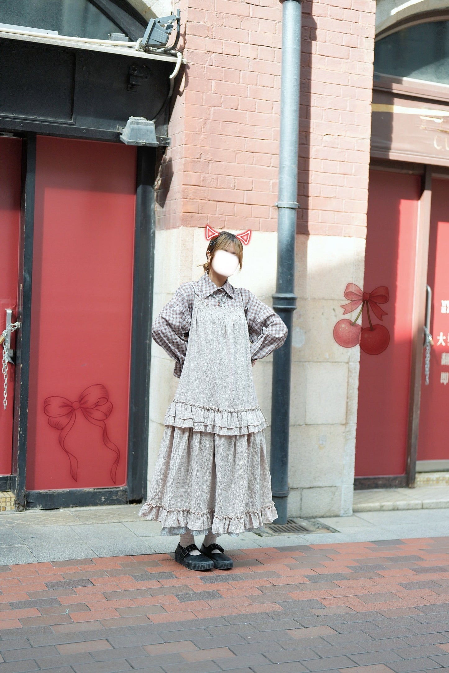 RUFFLE CAKE OPS 四色入