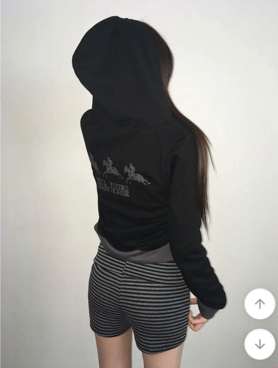 復古撞色拉鏈帽外套 四色入
