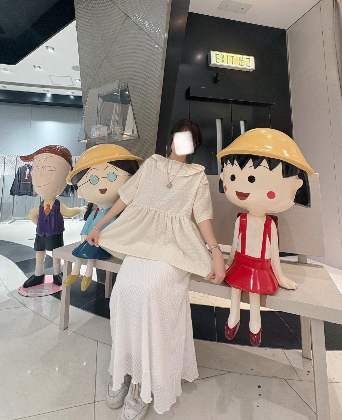 2WAY格紋娃娃TOP